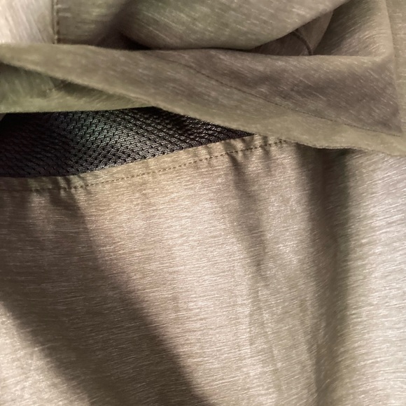 Eddie Bauer Khaki Nylon Polyester Breathable Hooded Parka size L - Picture 15 of 15